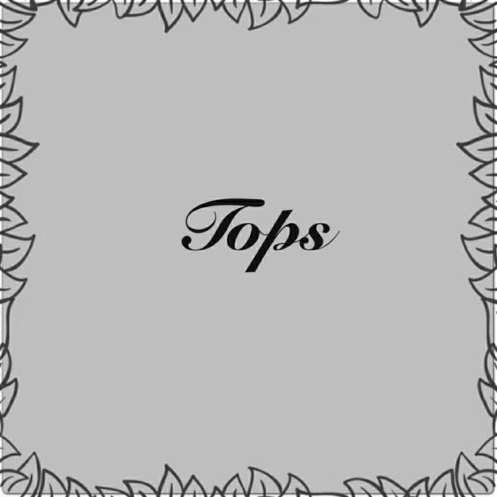 All Tops Listed Below: Both Men and Women